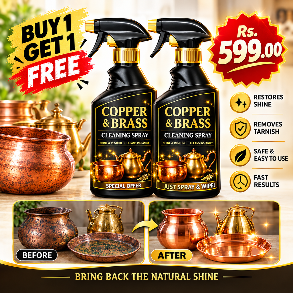 Copper & Brass Cleaning Spray (Pack of 2)